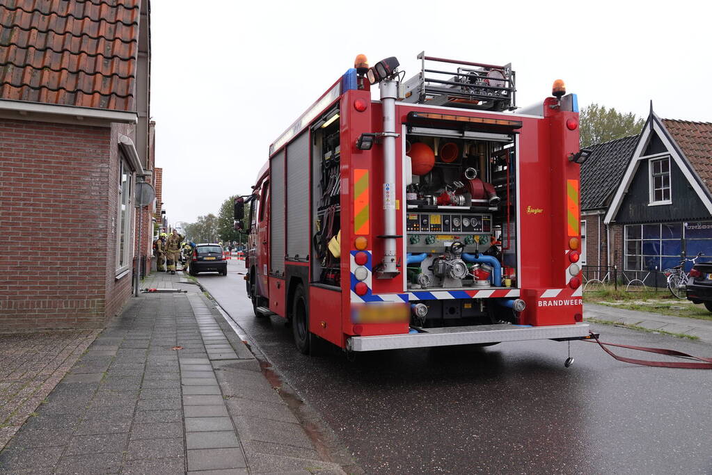 Woningen ontruimd na chemische reactie van carbid