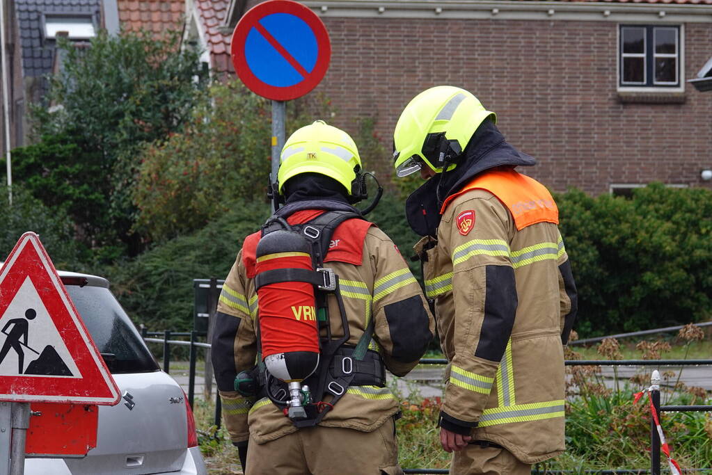 Woningen ontruimd na chemische reactie van carbid