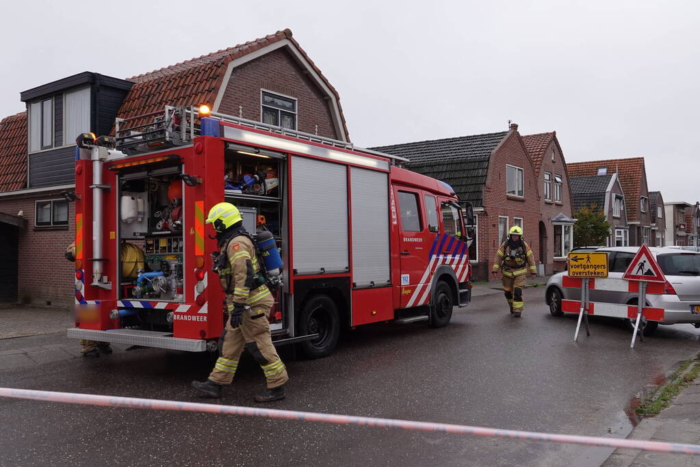 Woningen ontruimd na chemische reactie van carbid