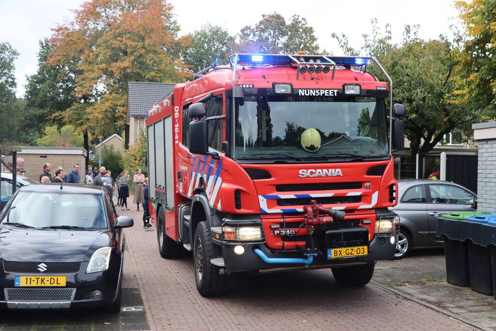 Onderzoek naar mogelijke gaslekkage in woning