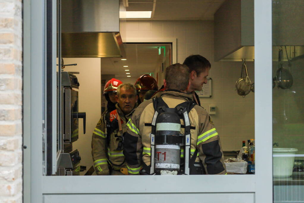 School ontruimd vanwege brand