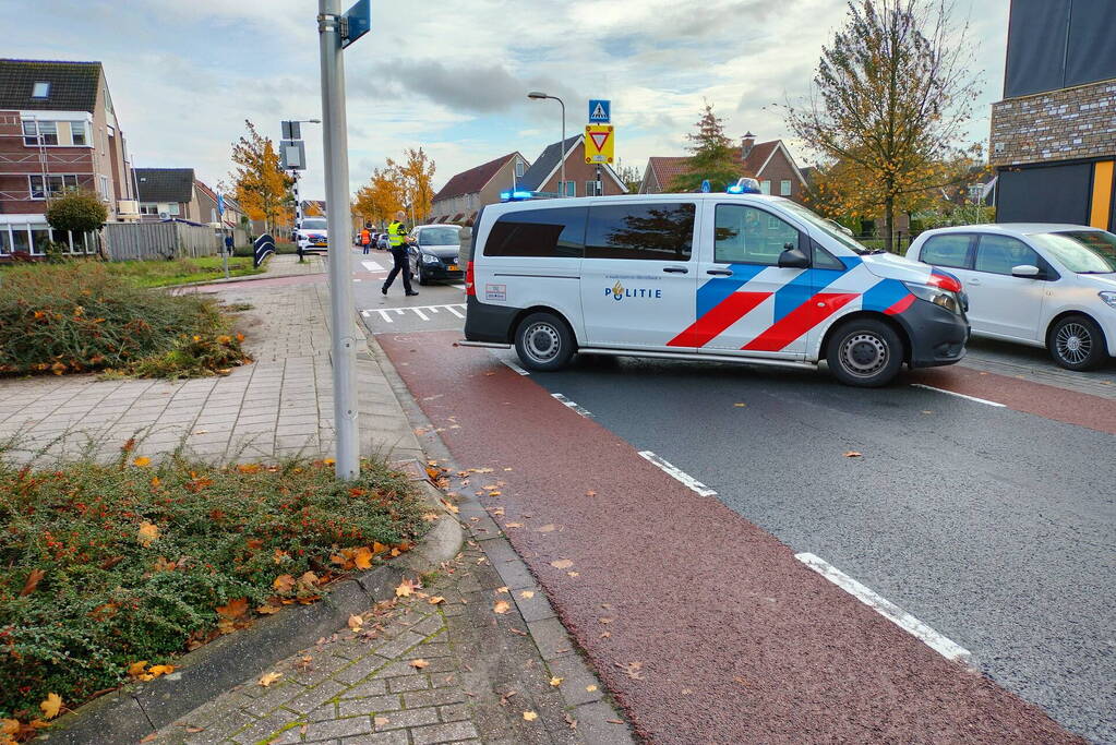 Fietser gewond bij aanrijding
