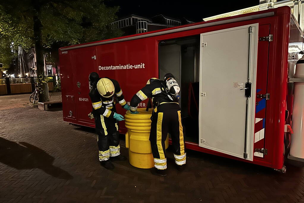 Hulpdiensten groots ingezet voor incident met gevaarlijke stoffen bij restaurant