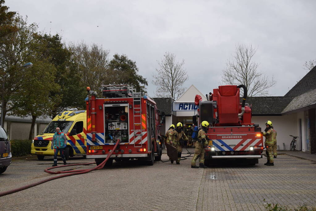 Winkelpand ontruimt vanwege rookontwikkeling