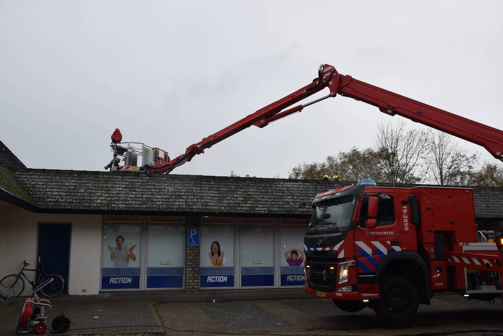 Winkelpand ontruimt vanwege rookontwikkeling