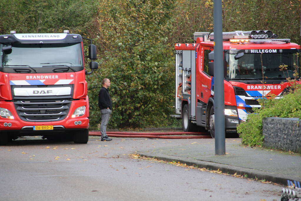 Grote brand in voormalige kringloopwinkel