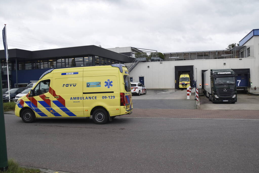 Traumateam ingezet voor incident in bedrijfspand