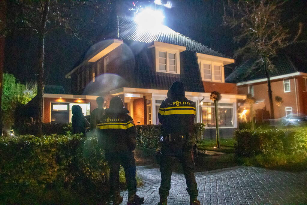 Brandweer ingezet voor brand in schoorsteen