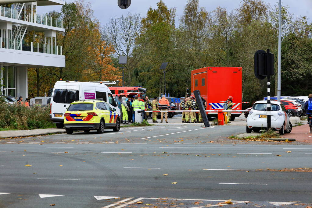 Bouwvakkers gewond door steekvlam uit meterkast