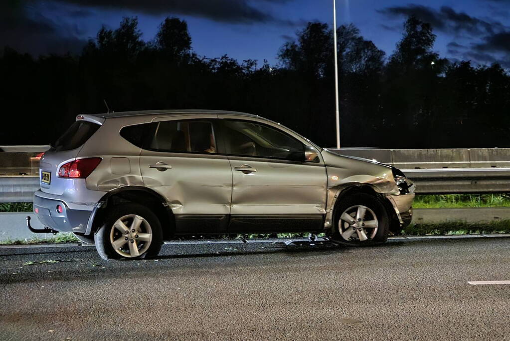 Flinke schade bij ongeval op snelweg