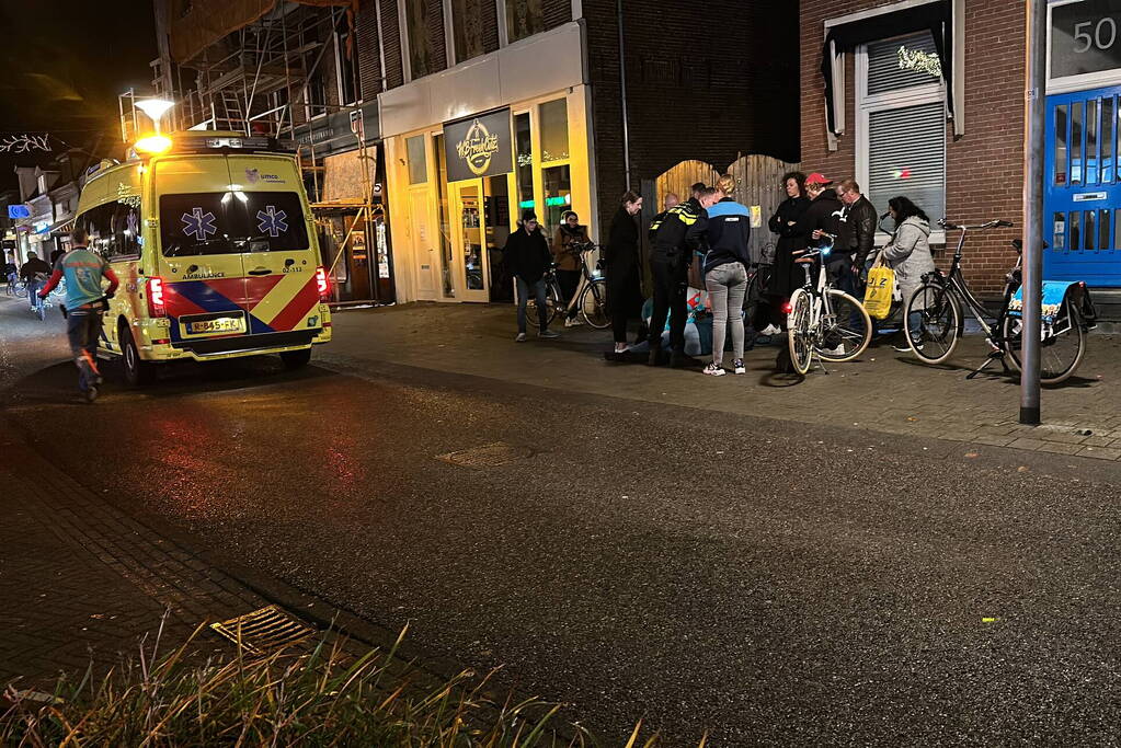 Fietser gewond na harde val