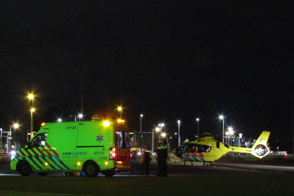 Traumateam ingezet voor medische noodsituatie