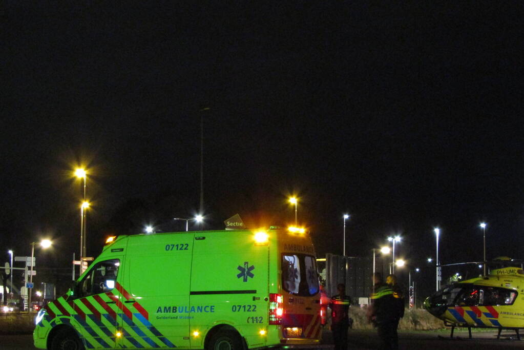 Traumateam ingezet voor medische noodsituatie