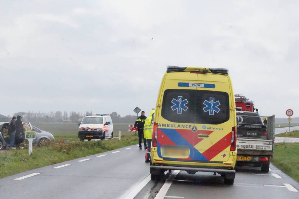 Gewonden bij ongeval tussen twee auto's