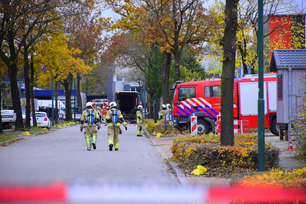 Hoofdleiding geraakt tijdens werkzaamheden