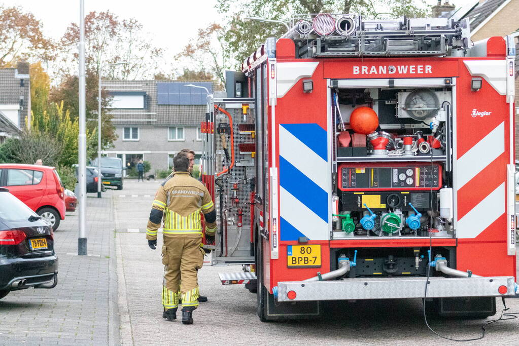 Bewoner gecontroleerd na brand in keuken