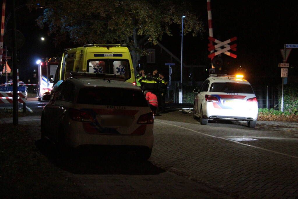 Fietser ernstig gewond bij botsing met trein