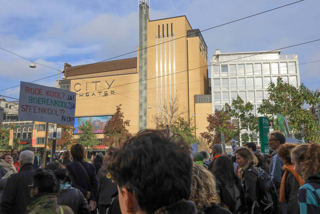 Tienduizenden mensen bij klimaatmars
