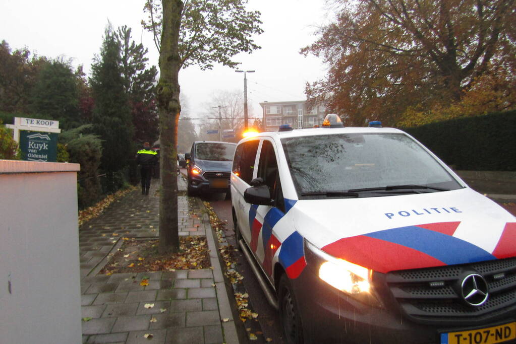 Automobilist en fietser in botsing