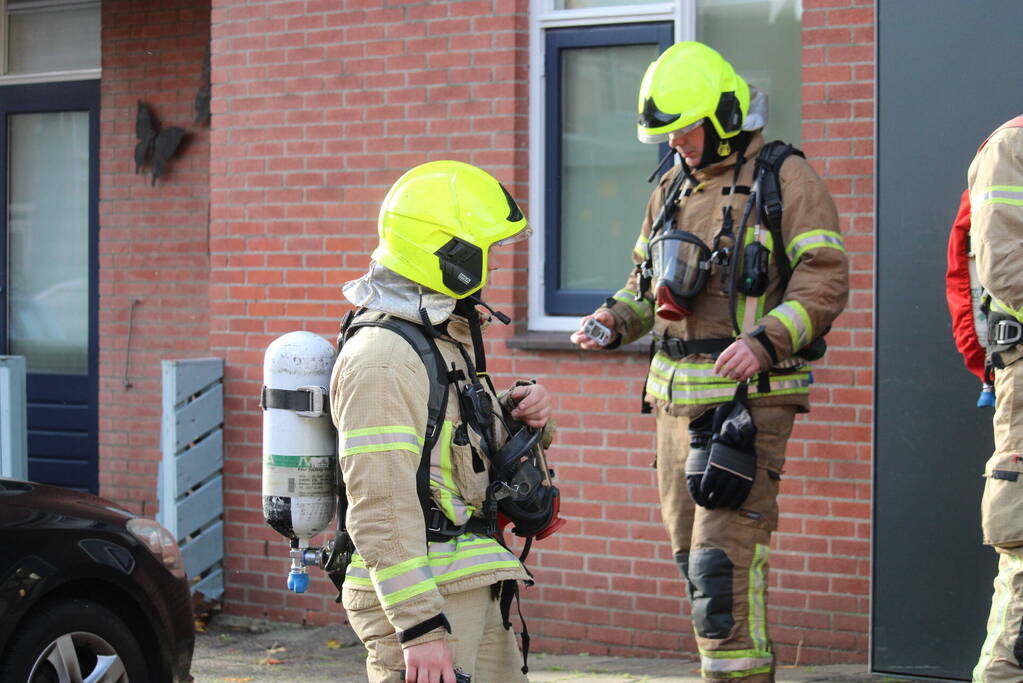 Brandweer ingezet voor gaslucht in appertementcomplex