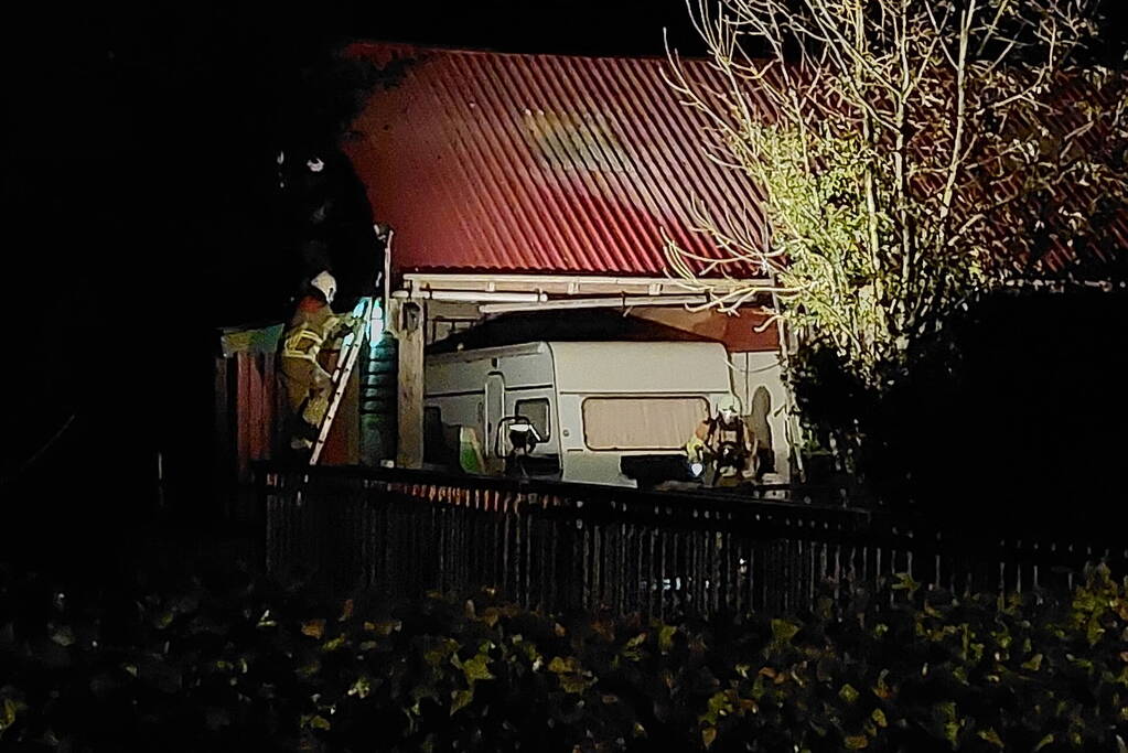 Flinke schade door schoorsteenbrand