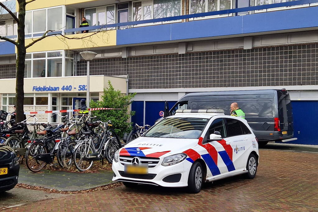 Explosieven gevonden in flat