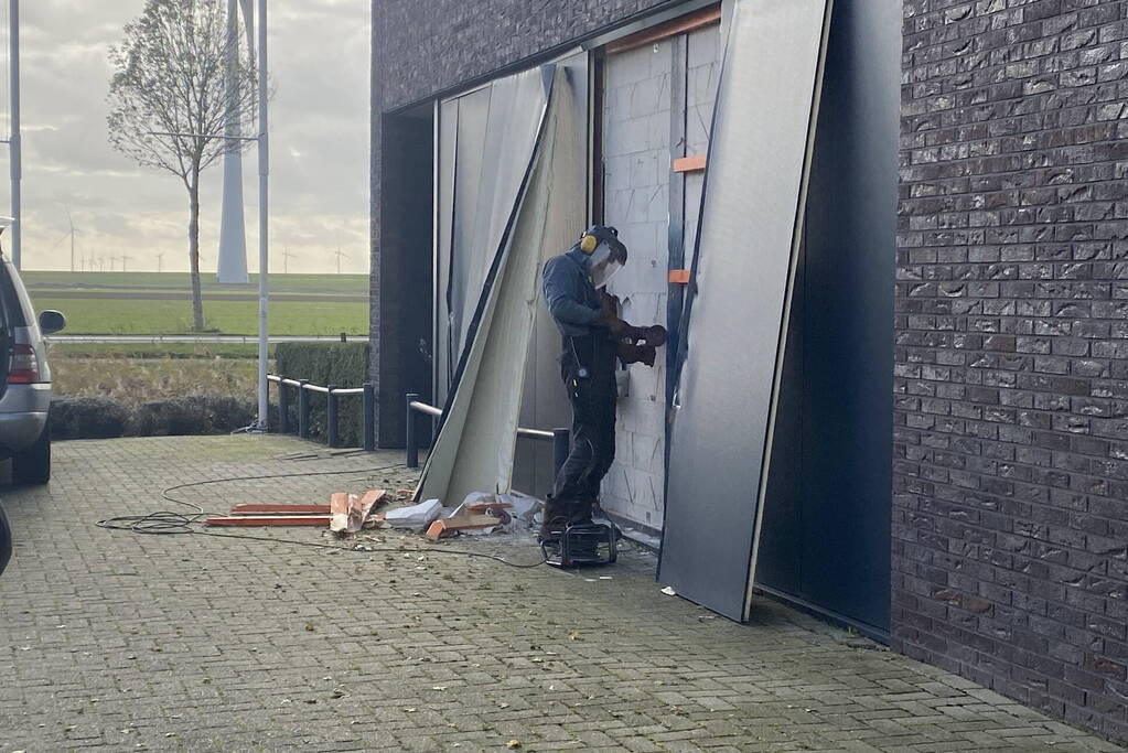 Opnieuw ramkraak bij bedrijfspand van camera nu