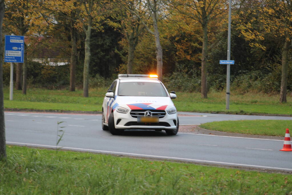 Veel schade bij kop-staartbotsing