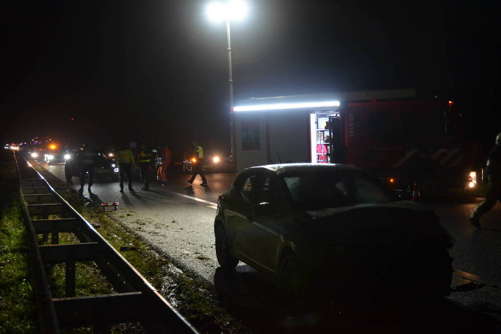Gewonden na frontale botsing tussen auto's
