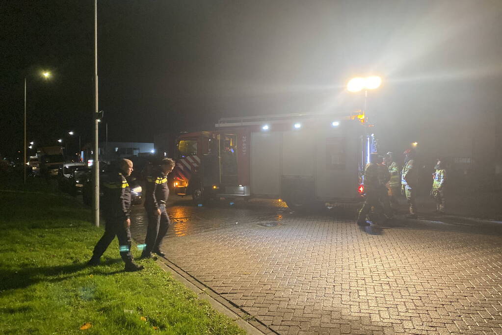 Scooter gaat in vlammen op