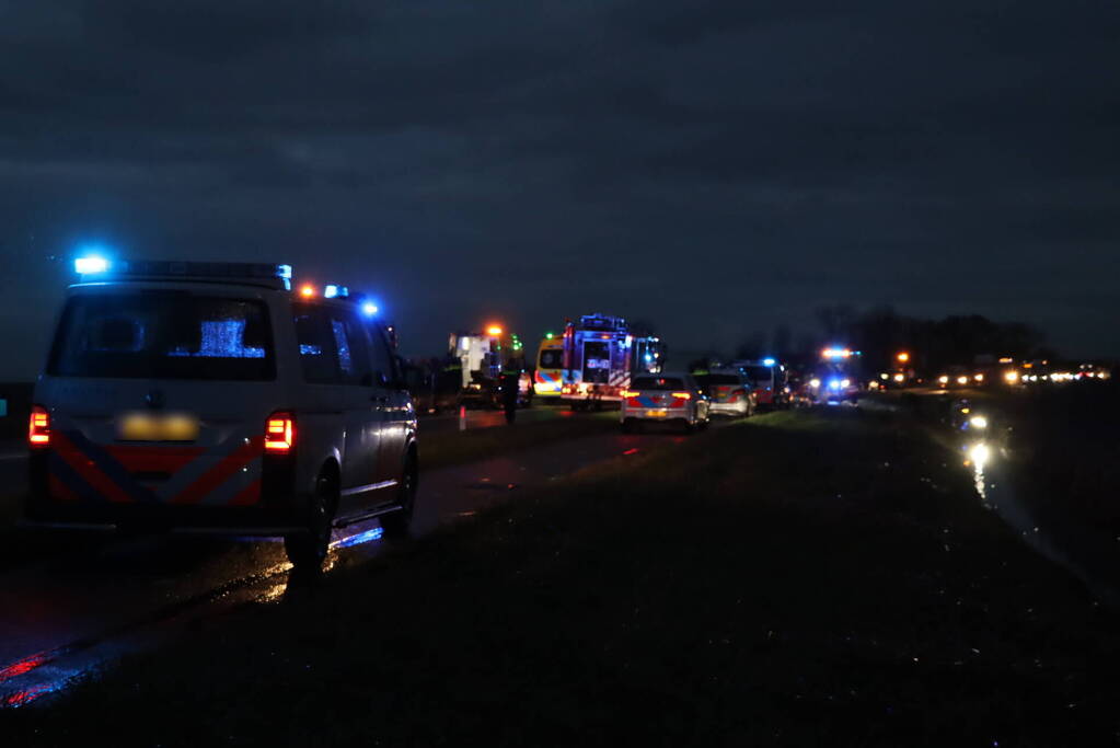 Meerdere gewonden bij groot ongeval