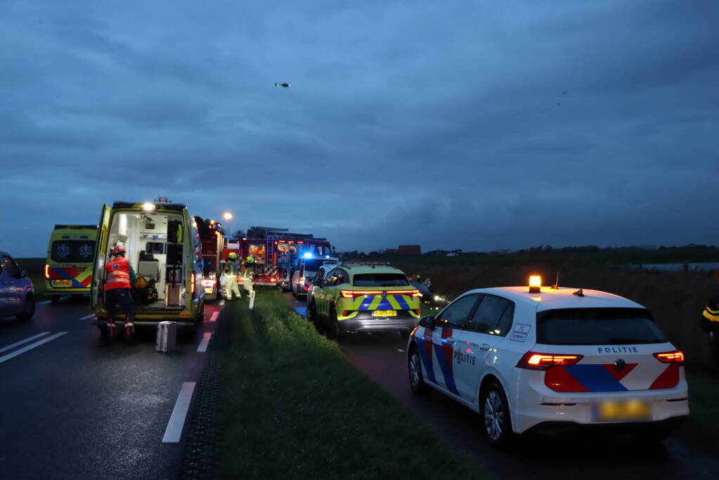 Meerdere gewonden bij groot ongeval