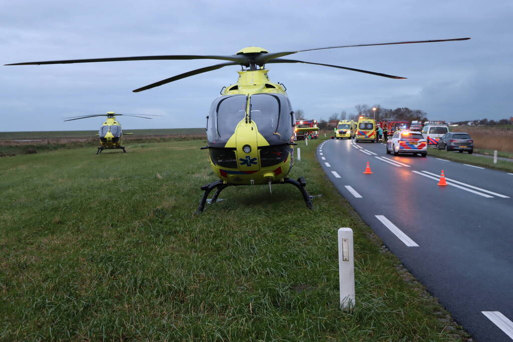Meerdere gewonden bij groot ongeval