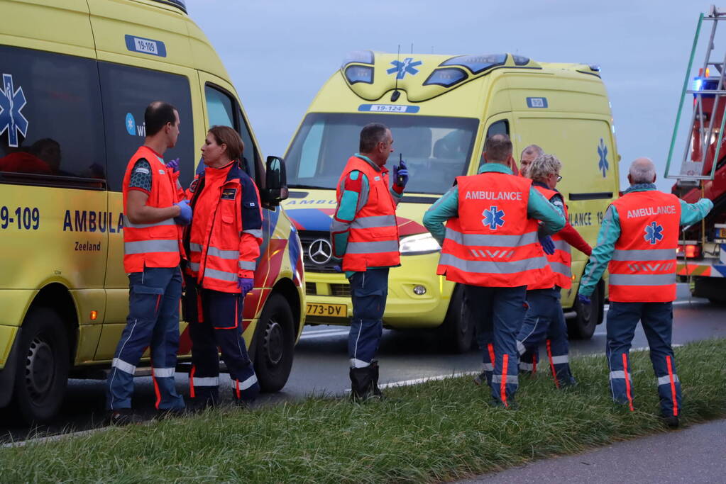 Meerdere gewonden bij groot ongeval