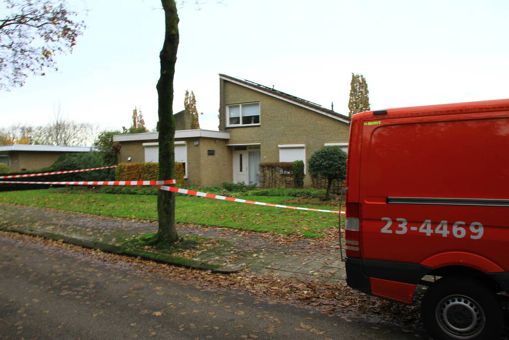 Gaslekkage in woning na gaslucht