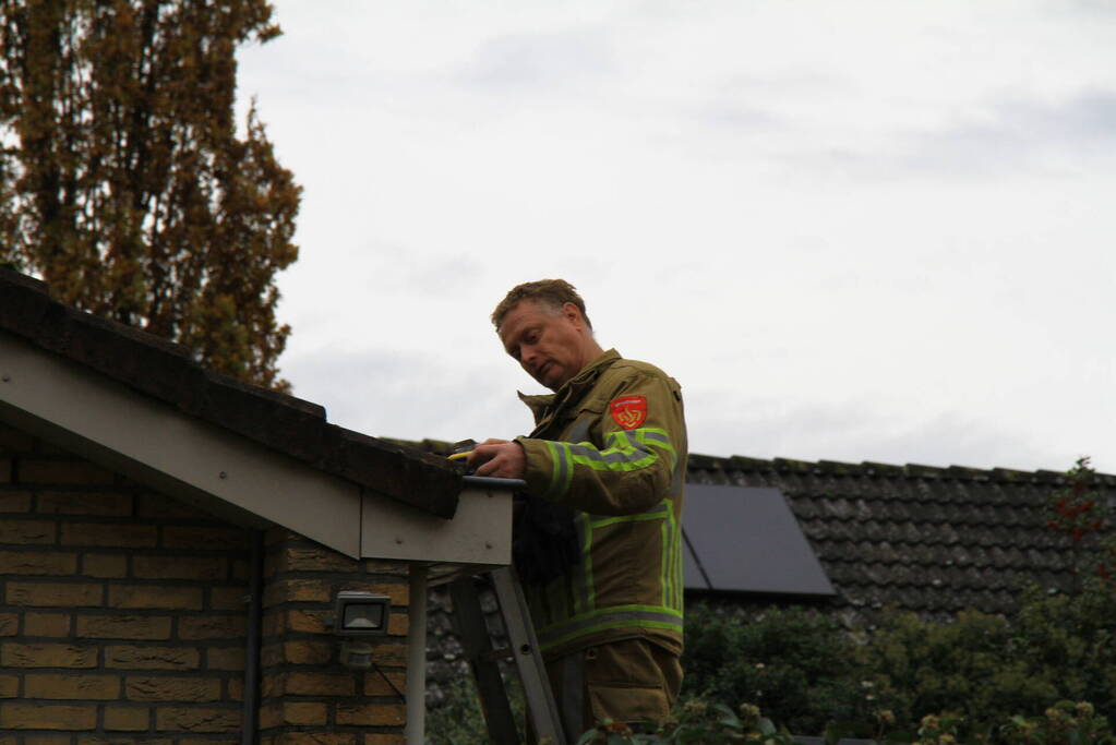 Gaslekkage in woning na gaslucht