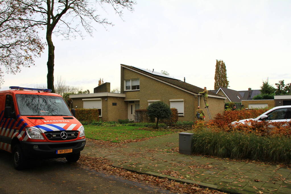 Gaslekkage in woning na gaslucht