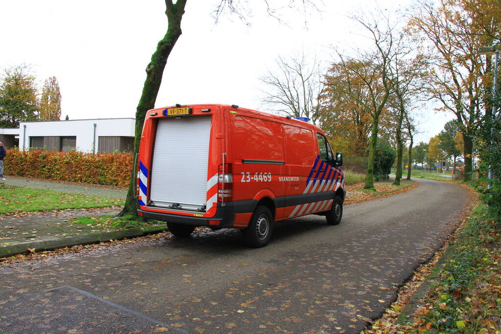 Gaslekkage in woning na gaslucht