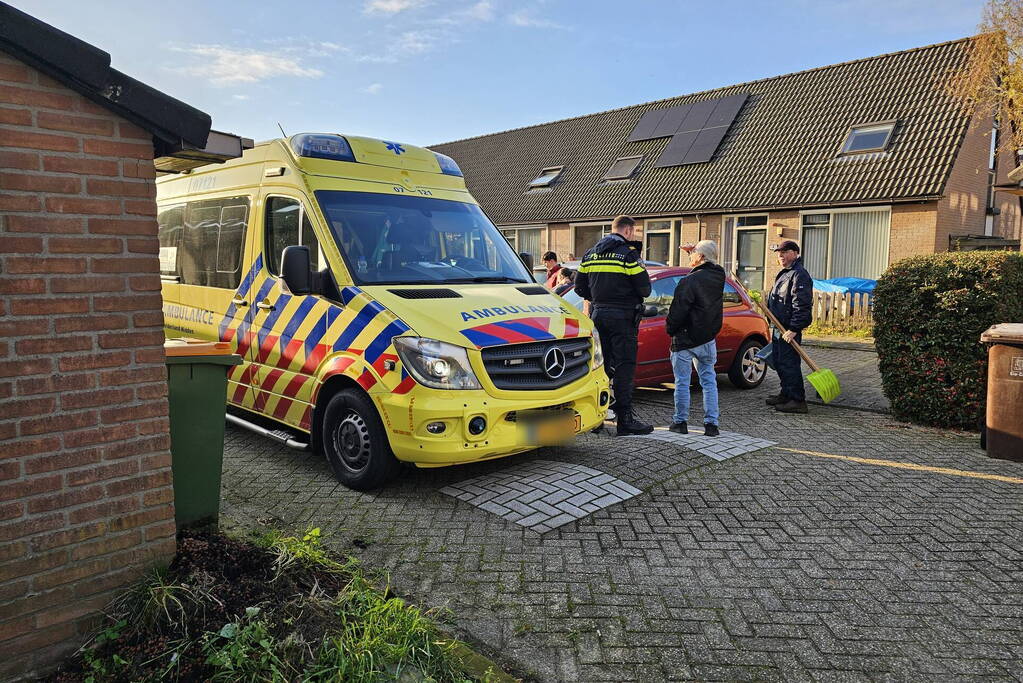 Scooterrijder gewond bij botsing met auto