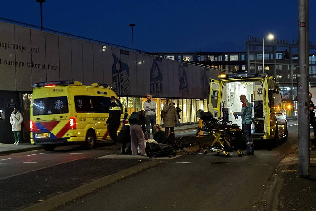 Ernstig ongeval tussen auto en fietser