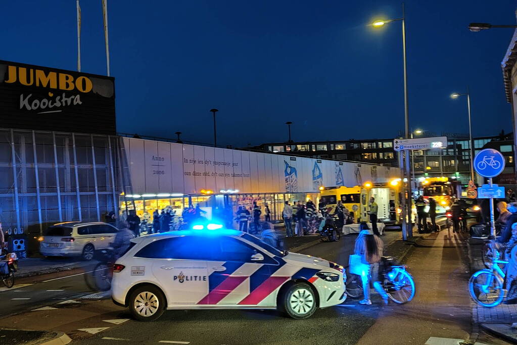 Ernstig ongeval tussen auto en fietser