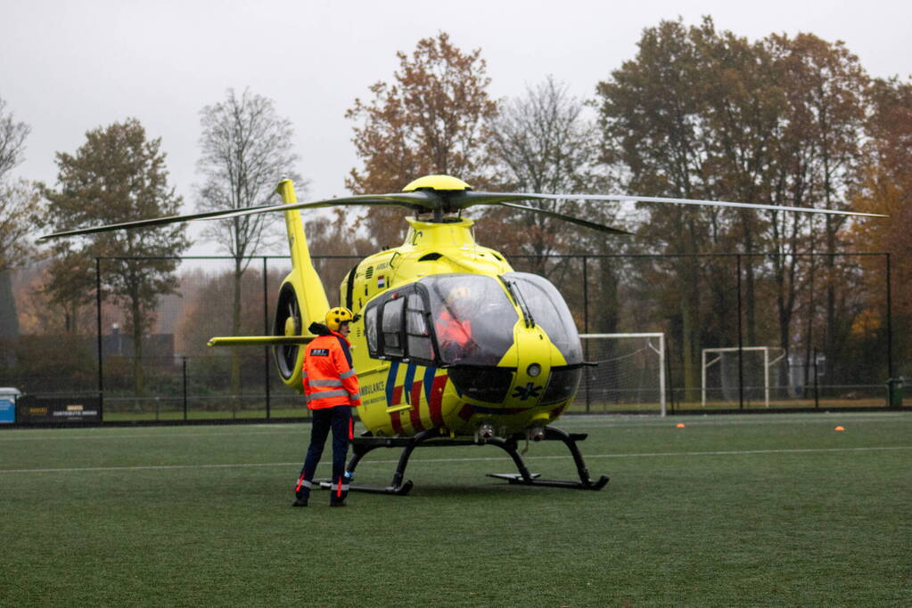 Traumahelikopter ingezet bij medische noodsituatie