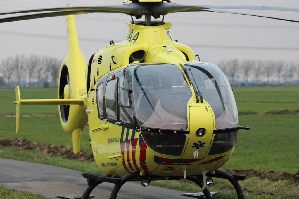Traumahelikopter ingezet voor medische noodsituatie