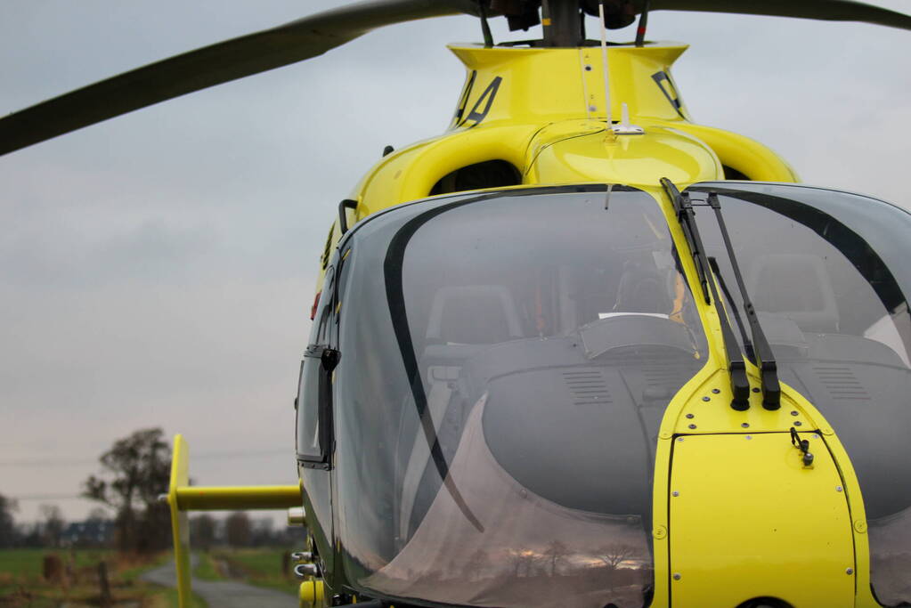 Traumahelikopter ingezet voor medische noodsituatie