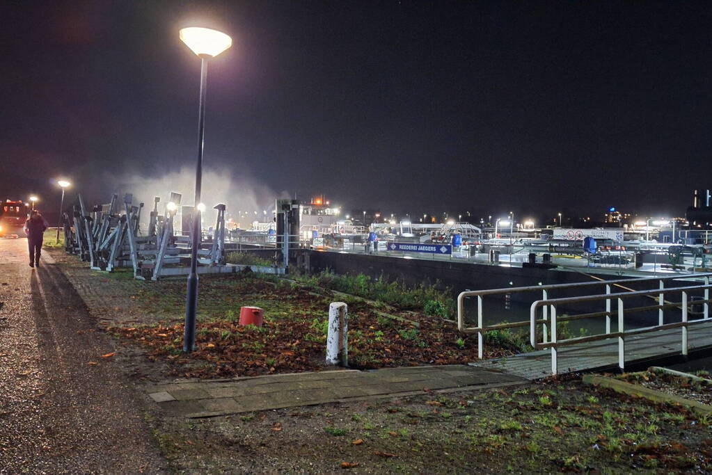 Brand aan boord van tanker