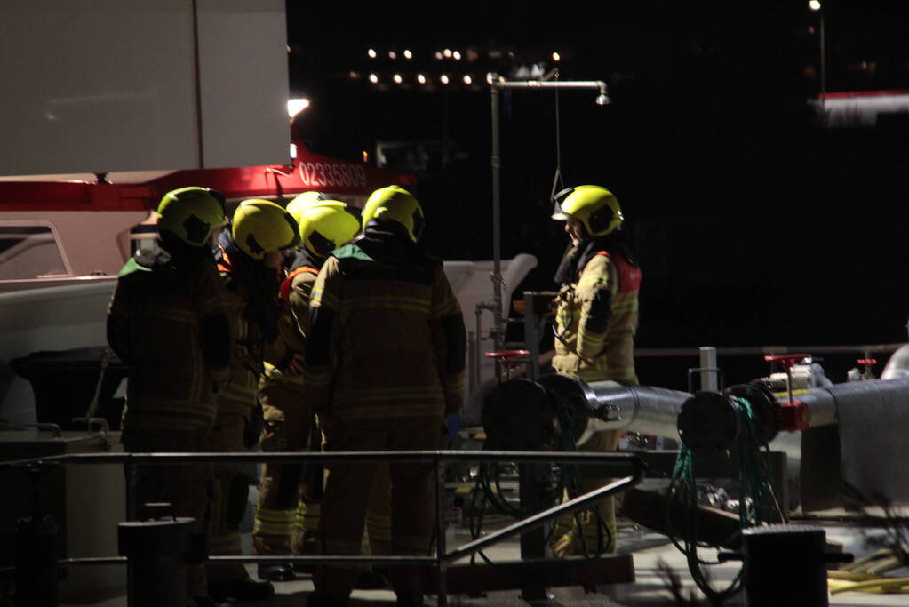 Brand aan boord van tanker