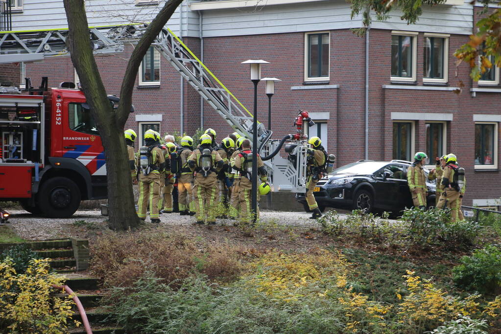 Zeer grote brand in appartementencomplex