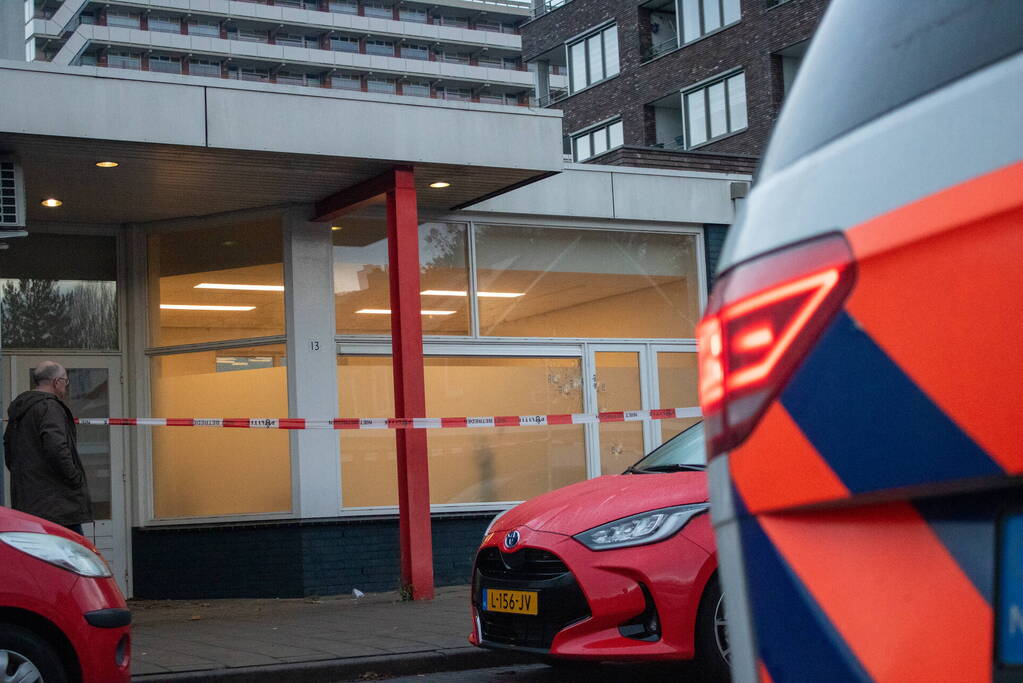 Kogelgaten aangetroffen in bedrijfspand