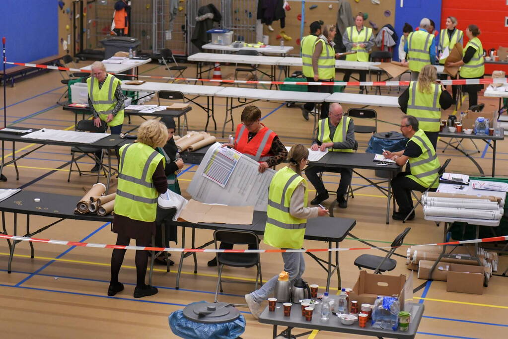 Voorkeurstemmen geteld Alphen na verkiezingen