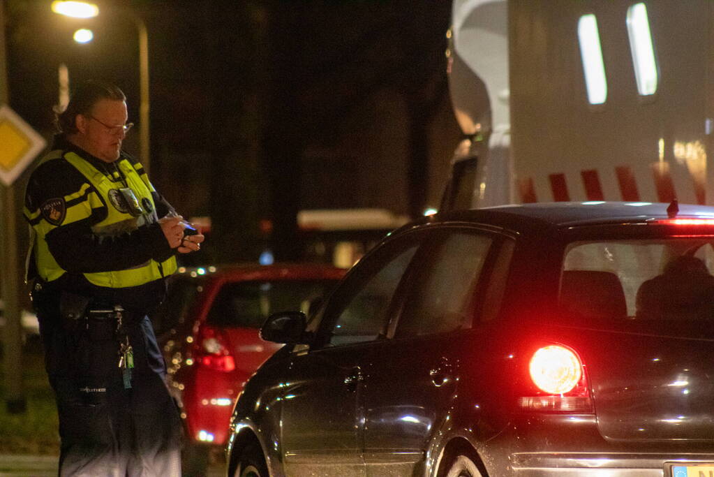Politie houdt grote verkeerscontrole
